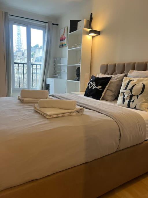 Appartement Paris Vue Tour Eiffel Trocadero Εξωτερικό φωτογραφία