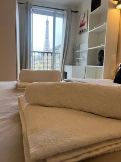 Appartement Paris Vue Tour Eiffel Trocadero Εξωτερικό φωτογραφία