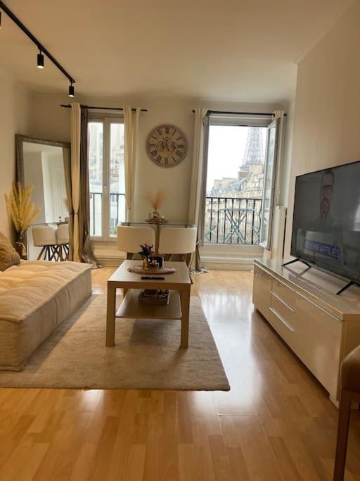Appartement Paris Vue Tour Eiffel Trocadero Εξωτερικό φωτογραφία
