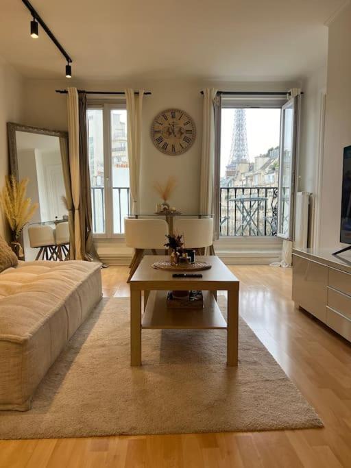 Appartement Paris Vue Tour Eiffel Trocadero Εξωτερικό φωτογραφία
